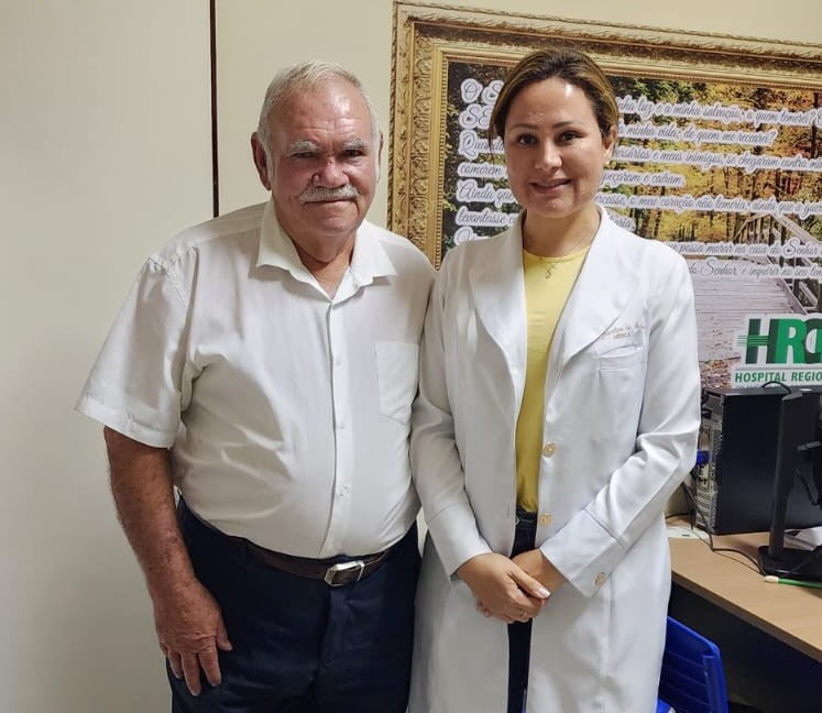 Leia mais sobre o artigo Presidente da Câmara Dr Gentil Barreto visitou o Hospital Regional para fortalecer os laços entre as duas instituições