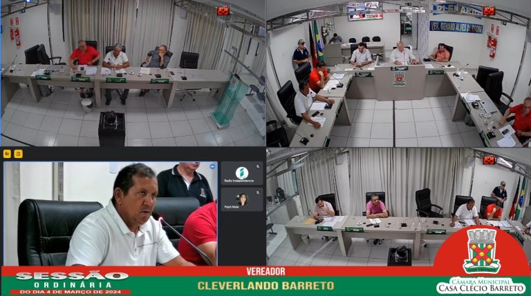 Leia mais sobre o artigo Vereadores aprovaram 10 requerimentos de solicitação ao gestor municipal na Sessão Ordinária de segunda-feira (04). Confira!