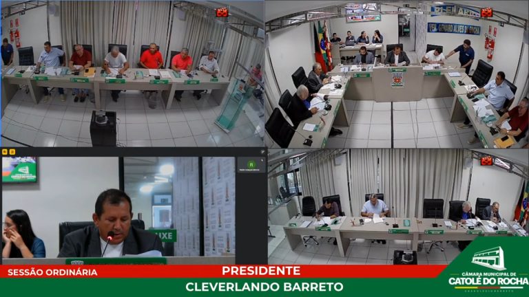 Leia mais sobre o artigo Câmara Municipal de Catolé do Rocha realiza sessão ordinária com aprovação de importantes projetos e requerimentos