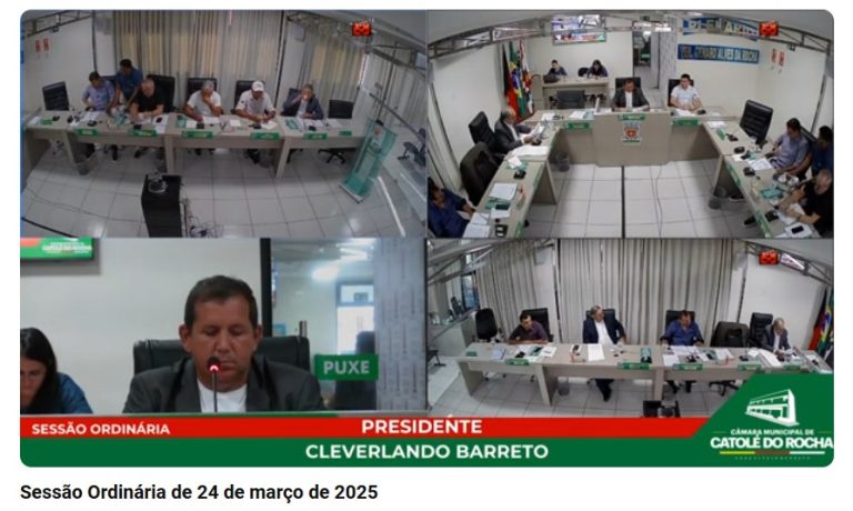 Leia mais sobre o artigo Câmara Municipal de Catolé do Rocha debate e aprova Projetos de Inclusão, Homenagens e Infraestrutura