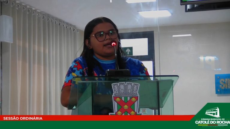 Leia mais sobre o artigo Câmara Municipal de Catolé do Rocha recebe Alice Braga Santos para falar sobre a conscientização do autismo e ações do Projeto TEAmo