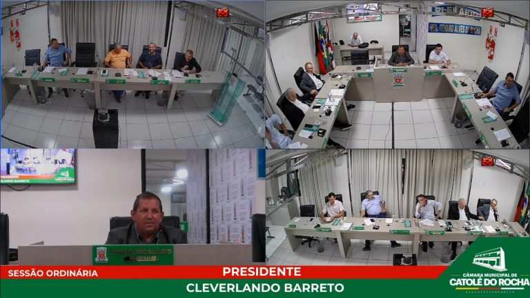 Leia mais sobre o artigo Câmara Municipal de Catolé do Rocha realiza Sessão Ordinária com foco em cidadania, saúde e infraestrutura