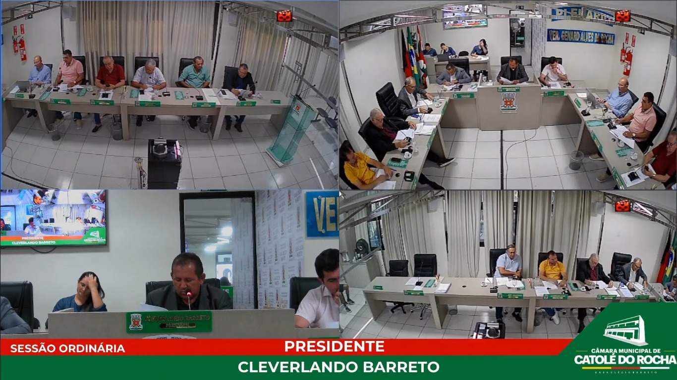 Leia mais sobre o artigo Câmara Municipal de Catolé do Rocha realiza sessões Ordinária e Extraordinária com aprovação de importantes projetos e requerimentos