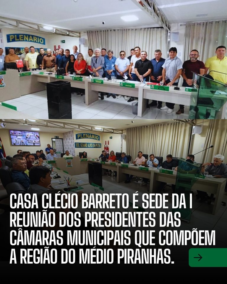Leia mais sobre o artigo Casa Clécio Barreto sedia I Reunião dos Presidentes das Câmaras do Médio Piranhas para criação de Associação Intermunicipal