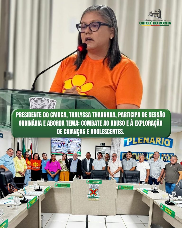 Leia mais sobre o artigo Câmara Municipal de Catolé do Rocha recebe representantes do CMDCA e Conselheiros Tutelares para tratar do combate ao abuso e à exploração de crianças e adolescentes