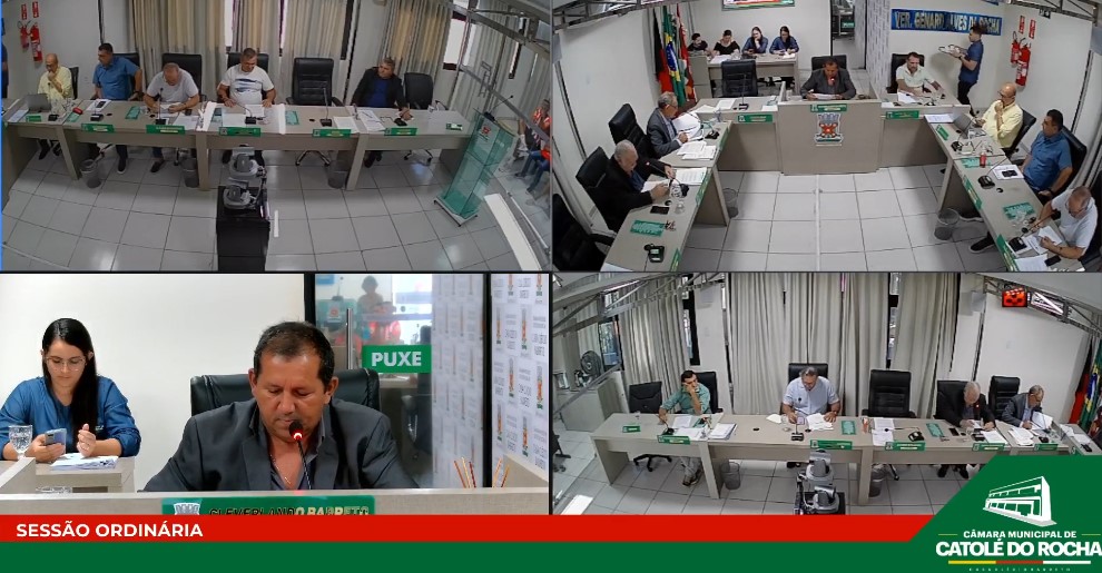 Leia mais sobre o artigo Câmara Municipal de Catolé do Rocha realiza sessão com projetos e requerimentos voltados à segurança, educação e infraestrutura