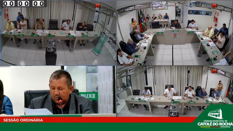 Leia mais sobre o artigo Câmara Municipal de Catolé do Rocha realiza sessão ordinária com diversos projetos e requerimentos em pauta