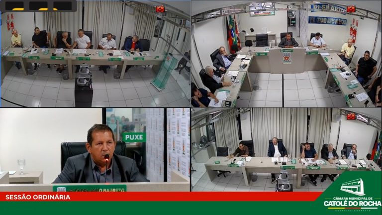 Leia mais sobre o artigo Câmara Municipal de Catolé do Rocha realiza sessão ordinária com projetos, emendas e requerimentos em pauta