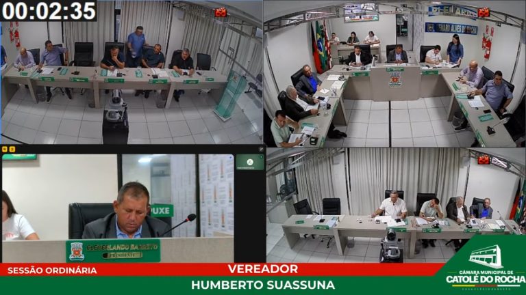 Leia mais sobre o artigo Câmara de Catolé do Rocha discute PCCR, segurança pública, proteção animal e iluminação em importantes vias de acesso