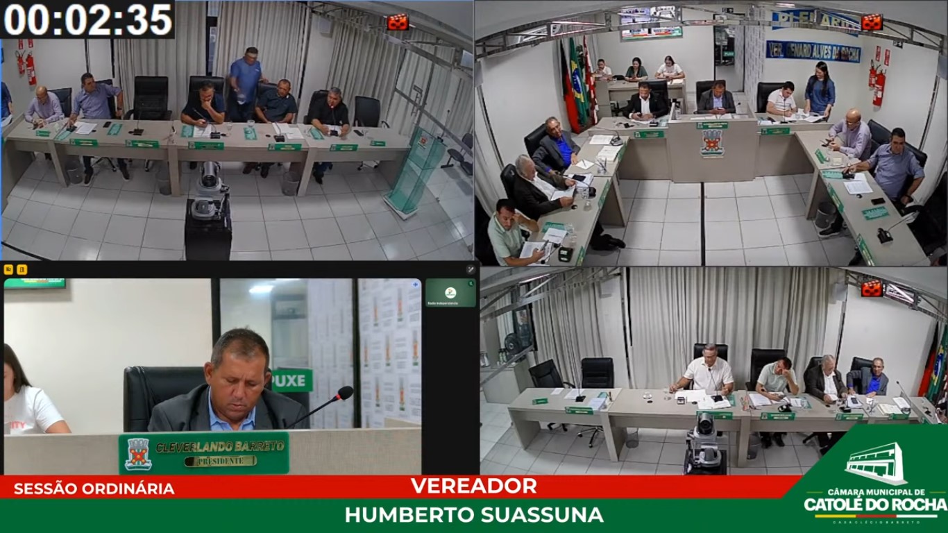 Leia mais sobre o artigo Câmara de Catolé do Rocha discute PCCR, segurança pública, proteção animal e iluminação em importantes vias de acesso