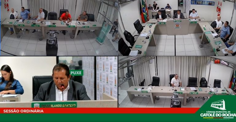 Leia mais sobre o artigo Câmara de Catolé do Rocha aprecia projetos e requerimentos voltados à acessibilidade, saúde e reconhecimento público