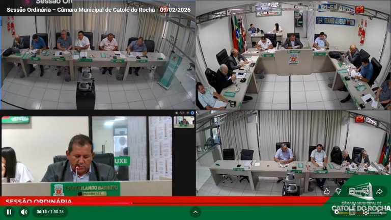 Leia mais sobre o artigo Câmara Municipal de Catolé do Rocha realiza Sessão Ordinária com ampla pauta legislativa
